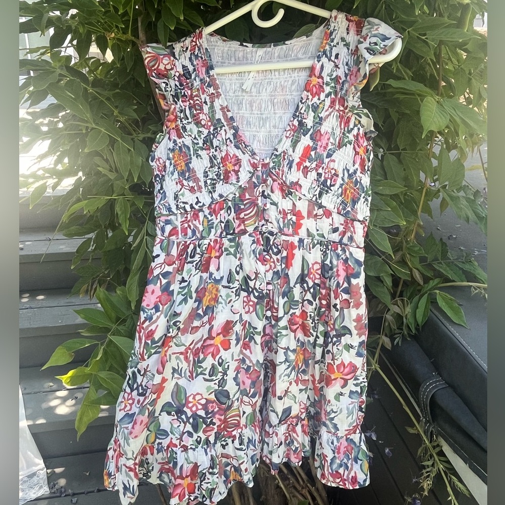Anthropologie Short Summer Set Dress